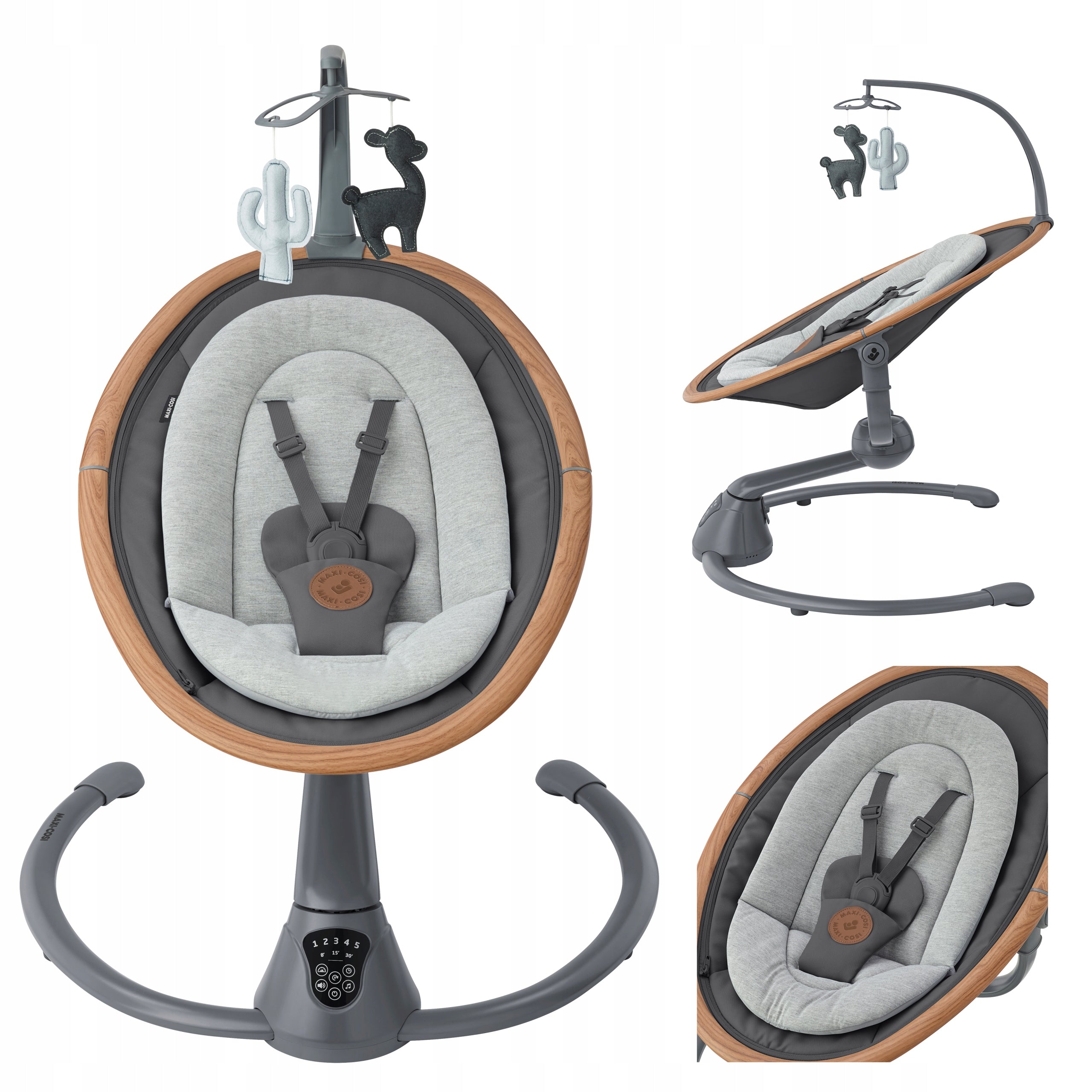 Maxi-Cosi Cassia Swing - swing for baby, rocker 0-9kg - essential