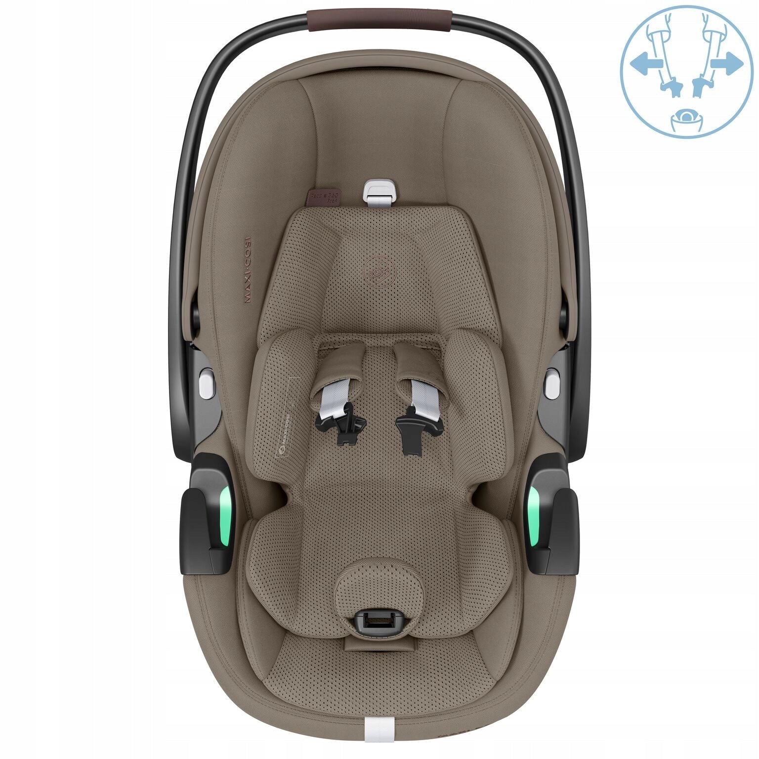 Maxi-Cosi Pebble 360 PRO2 - car seat 0-13 kg | Twillic Graphite Brand Maxi Cosi