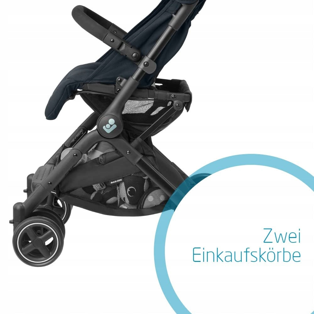 Maxi Cosi stroller Lara 2 compact 6,8kg Color shades of gray and silver