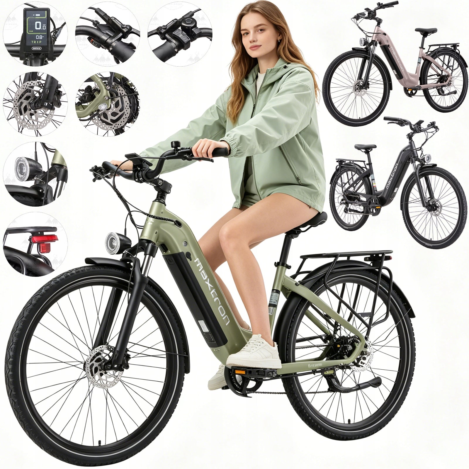 Maxtron Marathon Electric City Bike BAFANG 250W 25km/h with Torque Sensor