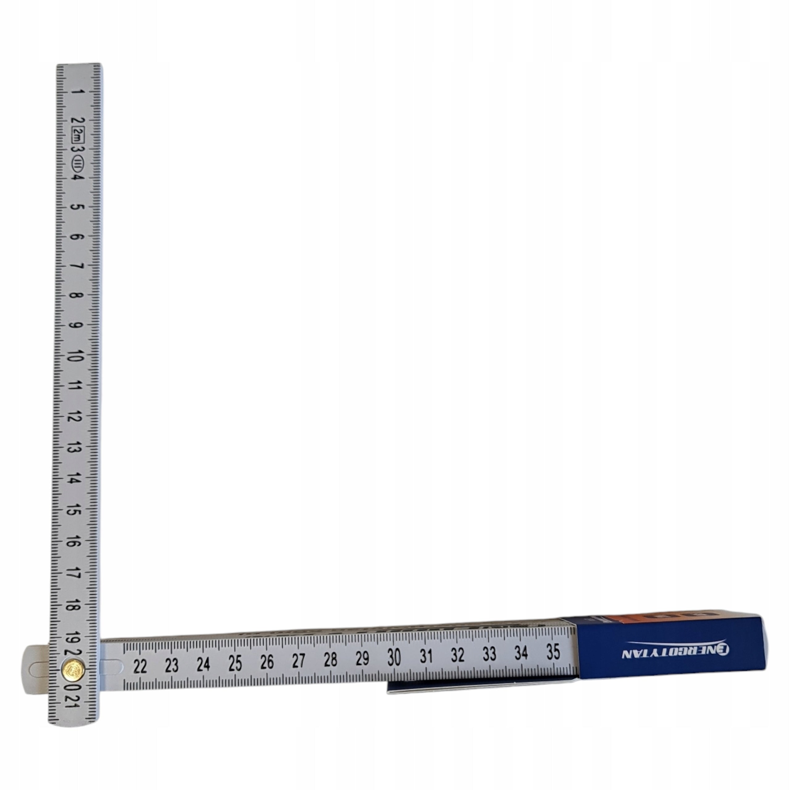 Measurement METER folding 2m RULER 200 cm ENERGOTYTAN ABS ET2 / PROFESSIONAL Packaging status original