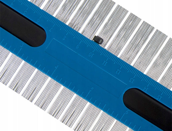 Measurement sheet metal comb| shape template | 2x20cm | 2 pieces | NTools Brand NTools