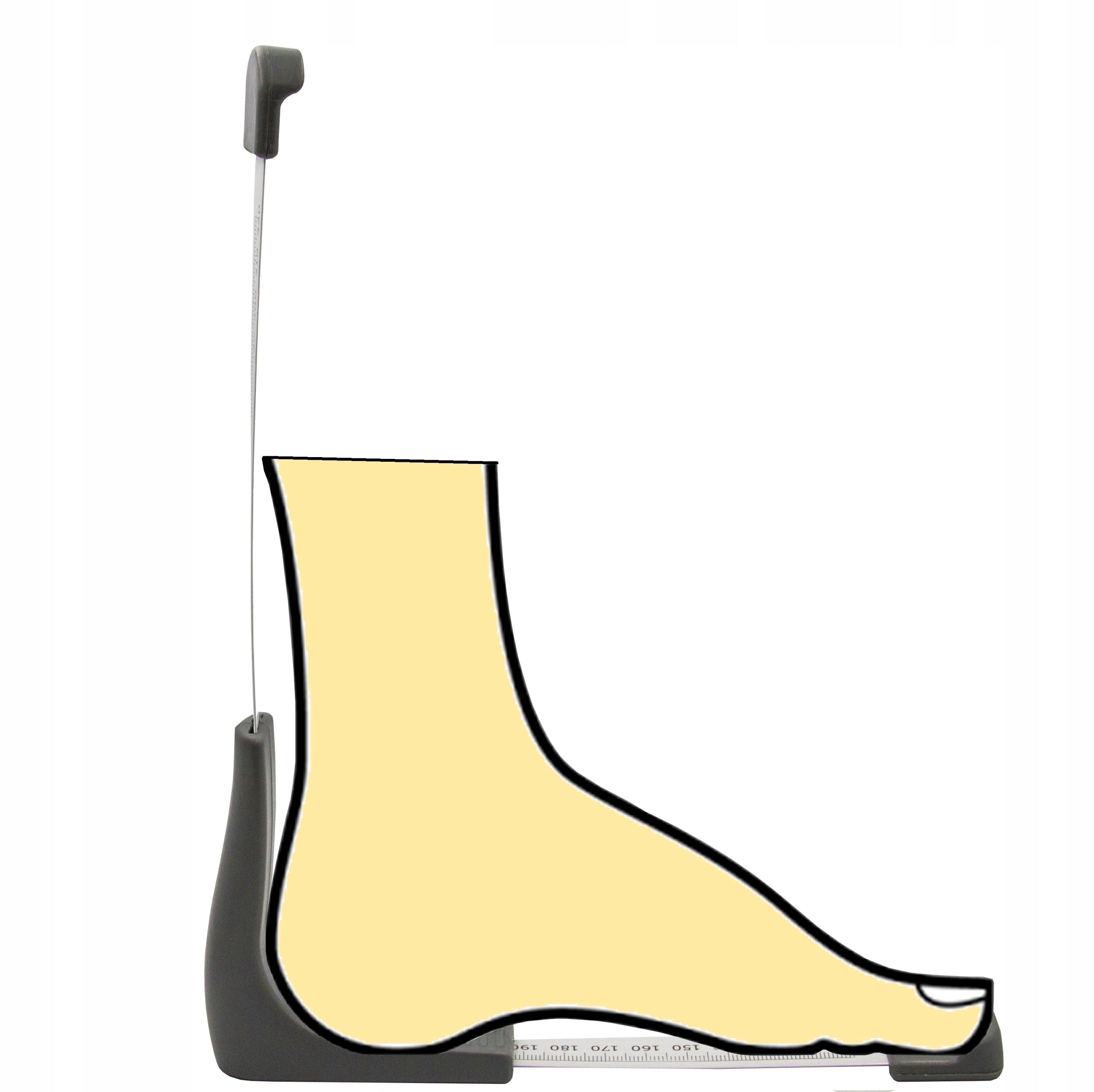 Measuring cup for feet and shoes Manufacturer code miarka do butów 110-320mm