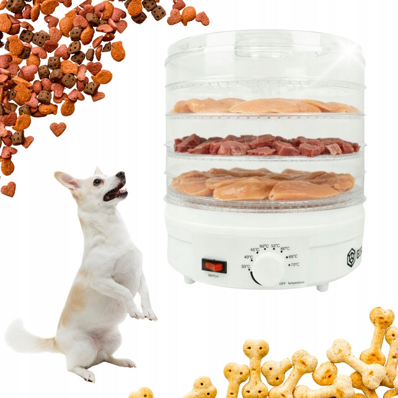Meat Dryer Pet Tastes BARF | 350W | BPA FREE | 5 SIT