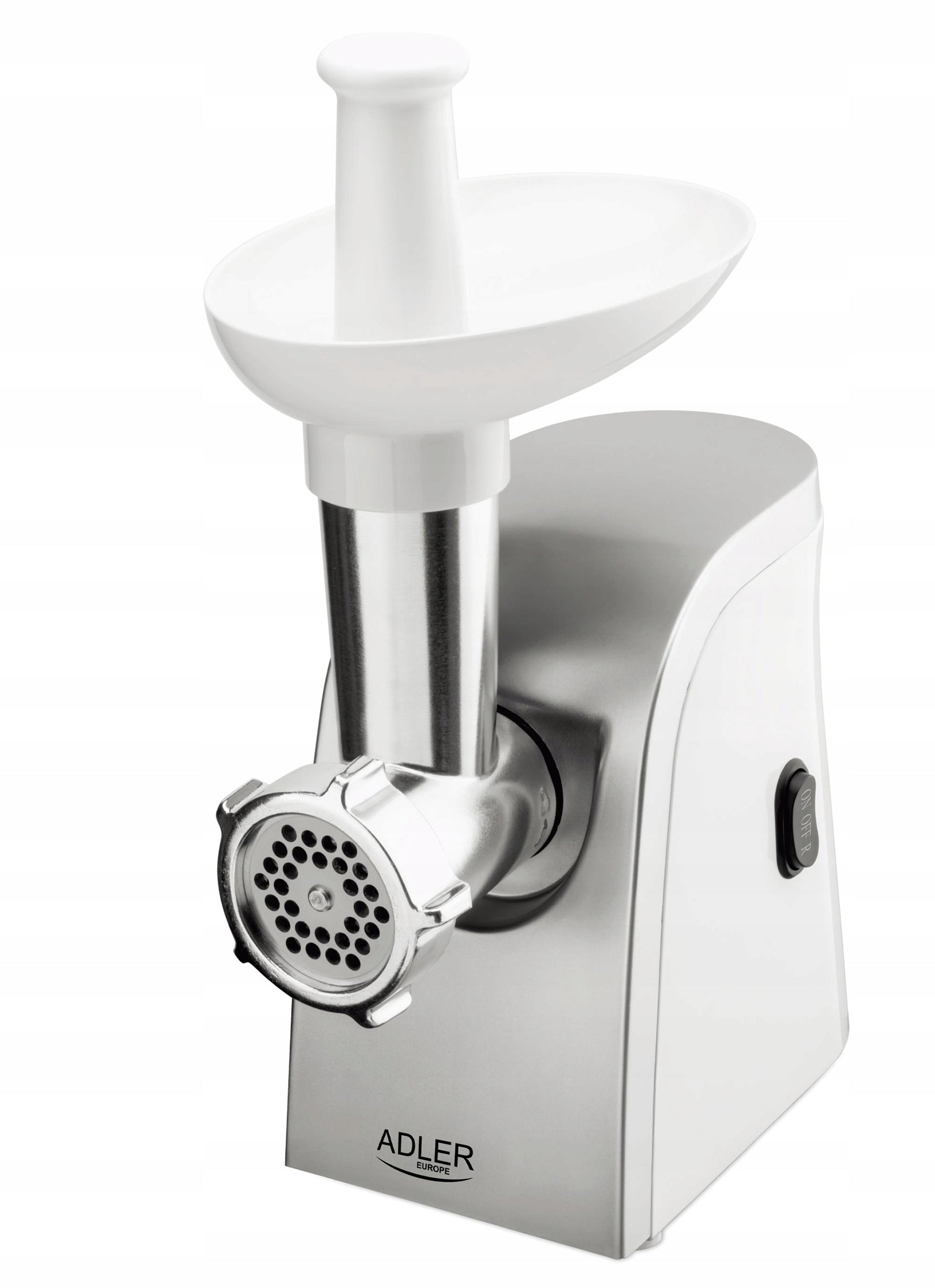 Meat Grinder Strong 1500W 3 Sausage Strainers Burger Stuffing Revers Brand ADLER