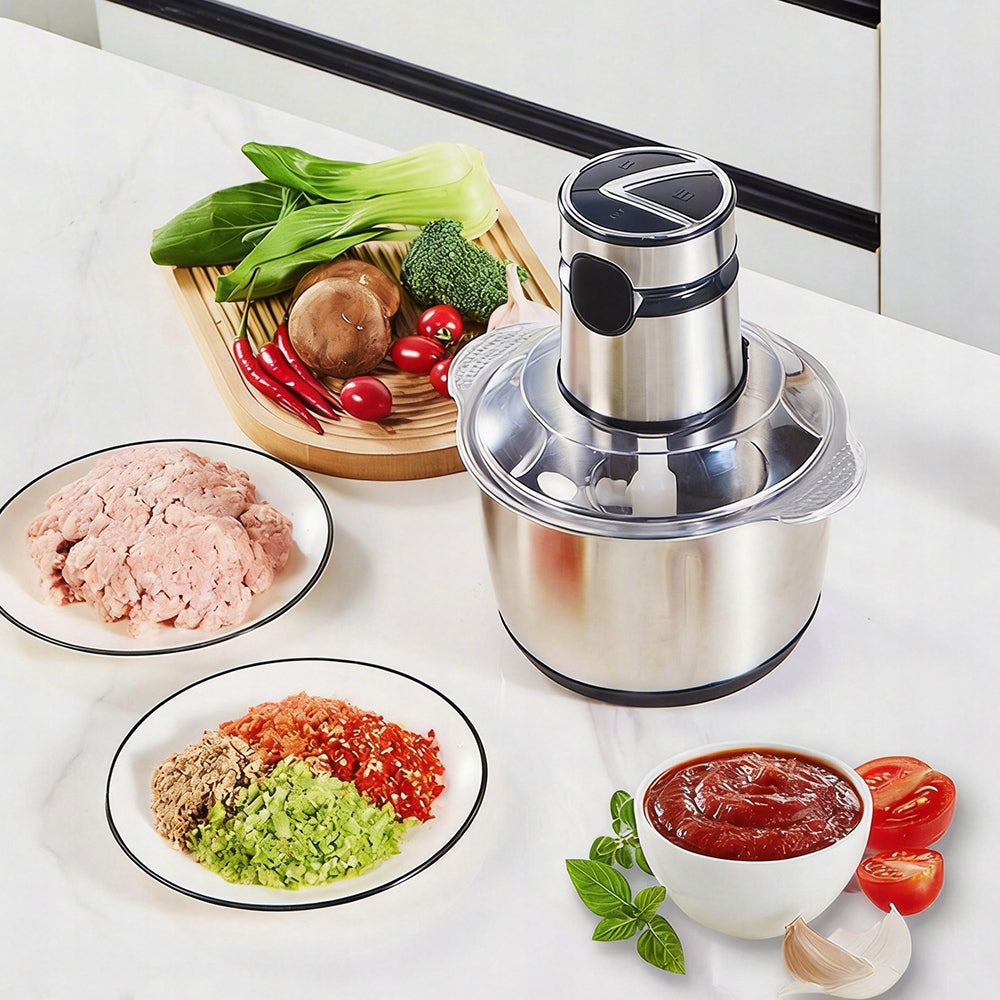 Meat Grinding Machine Electric Set 200w With Digital Time Counter Brand Bedee