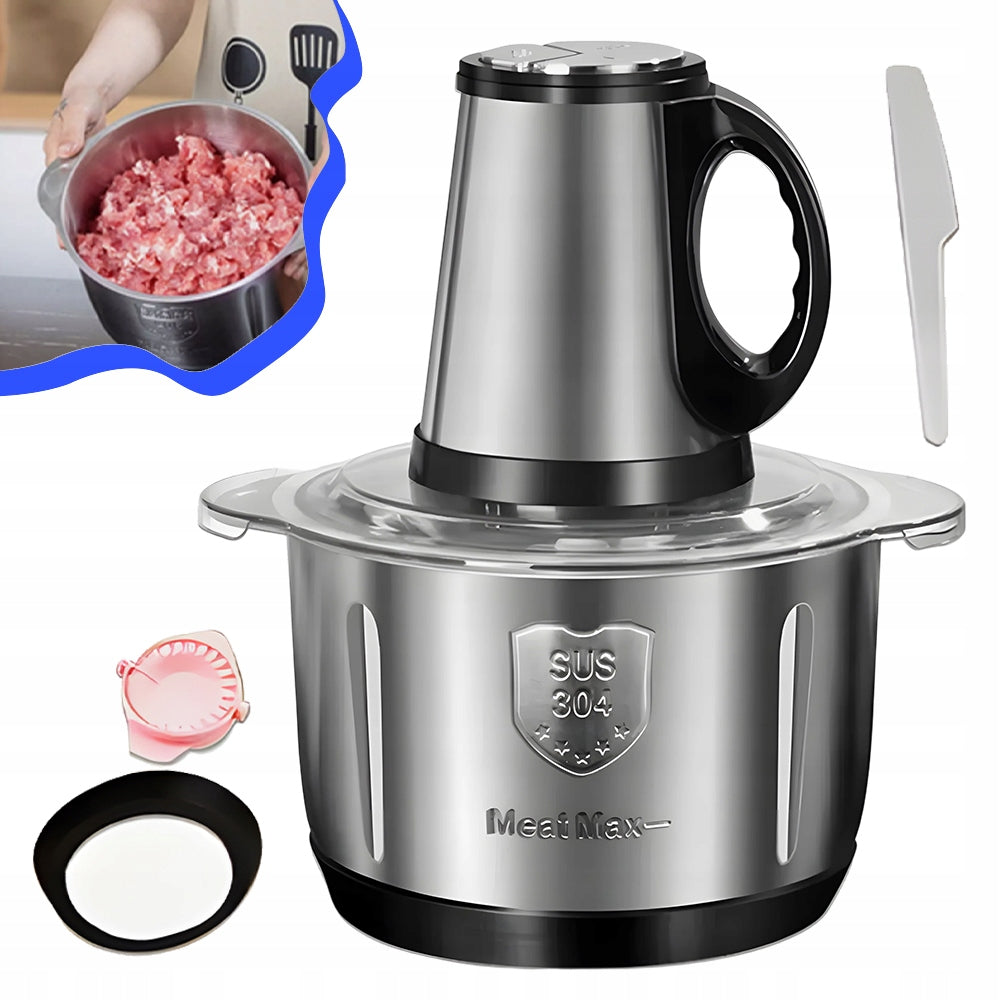 Meat Shredder, Stainless Steel Electric Onion Shredder