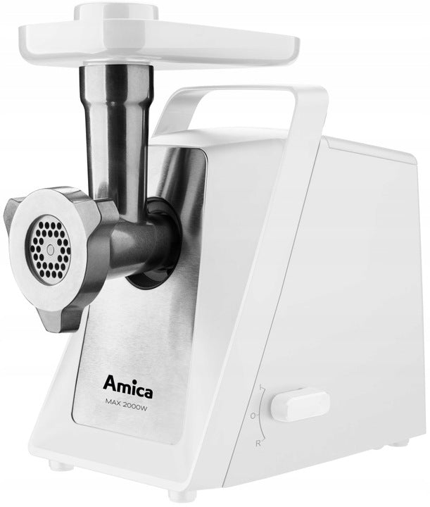 Meat grinder Amica MM3012 2000W 2,7kg/min reverse white