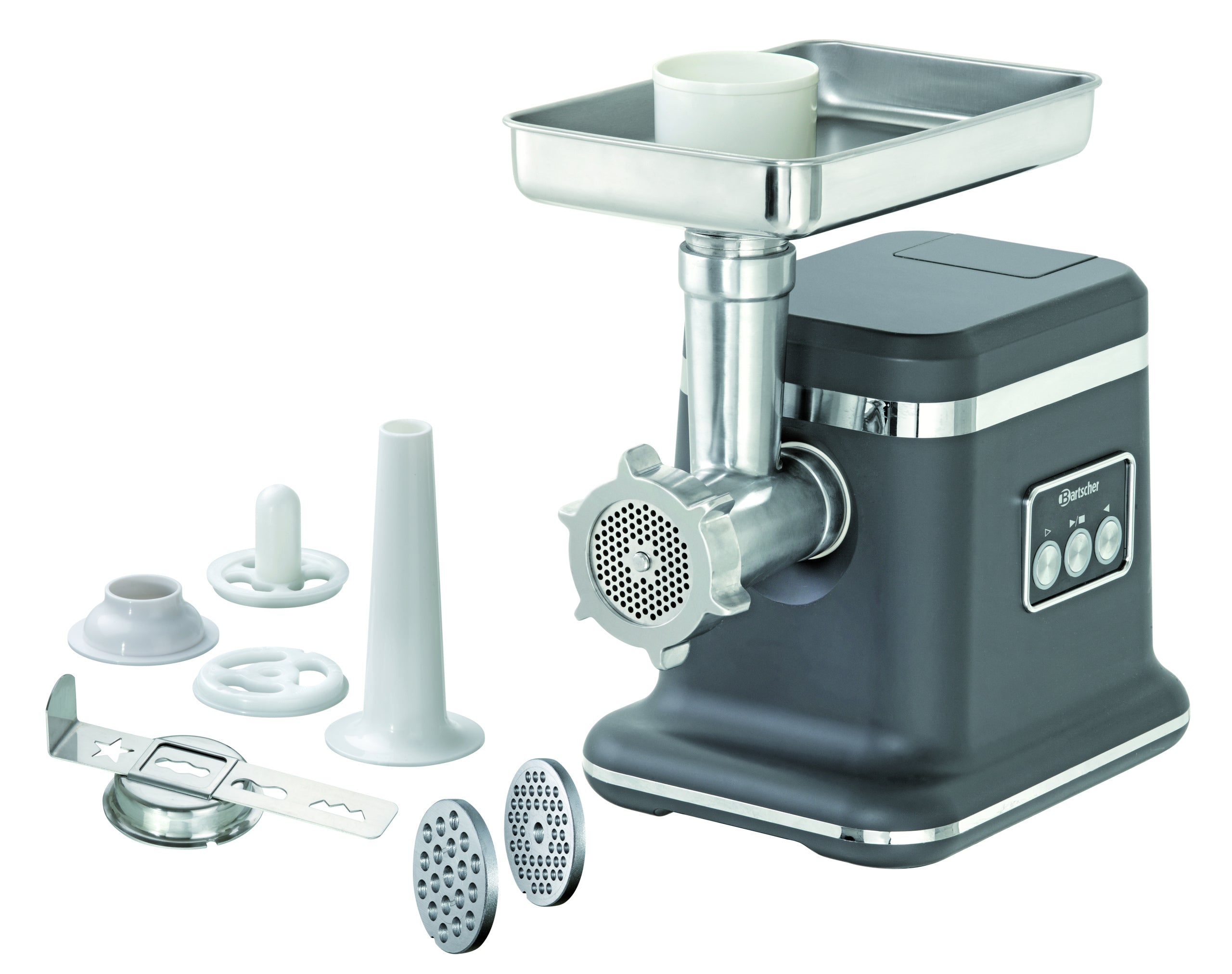 Meat grinder Bartscher 370224 silver/grey 850 W Manufacturer code 370224