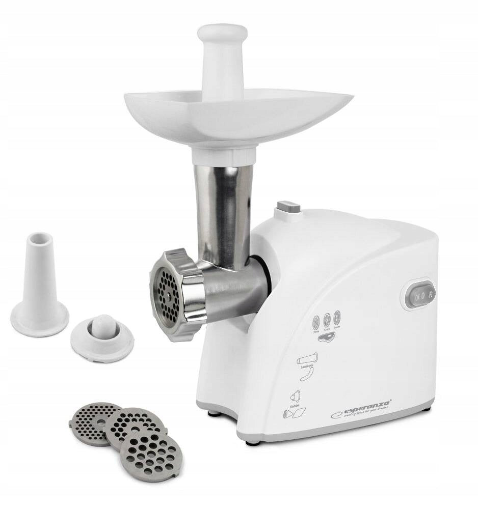 Meat grinder Esperanza Musaka EKM032 2200W white Dominant color white