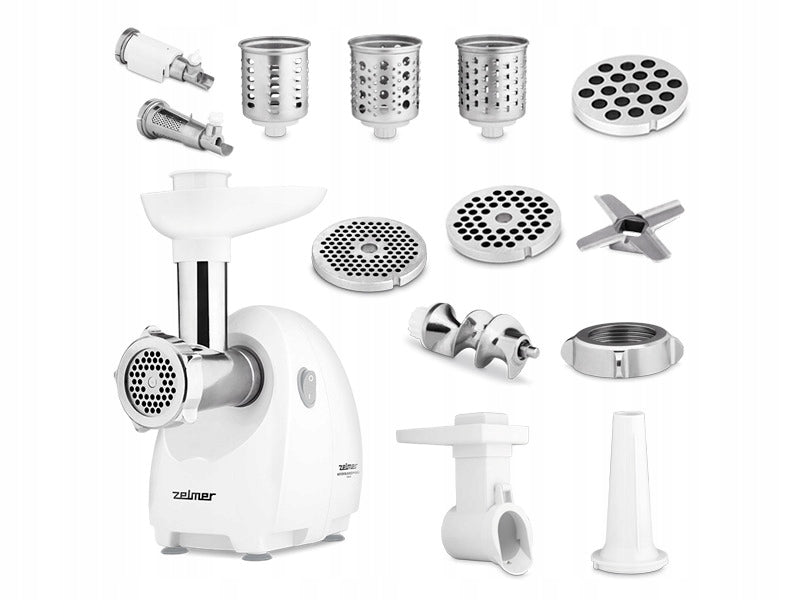 Meat grinder Zelmer ZMM4055B white 1900 W Power rating 1900 W