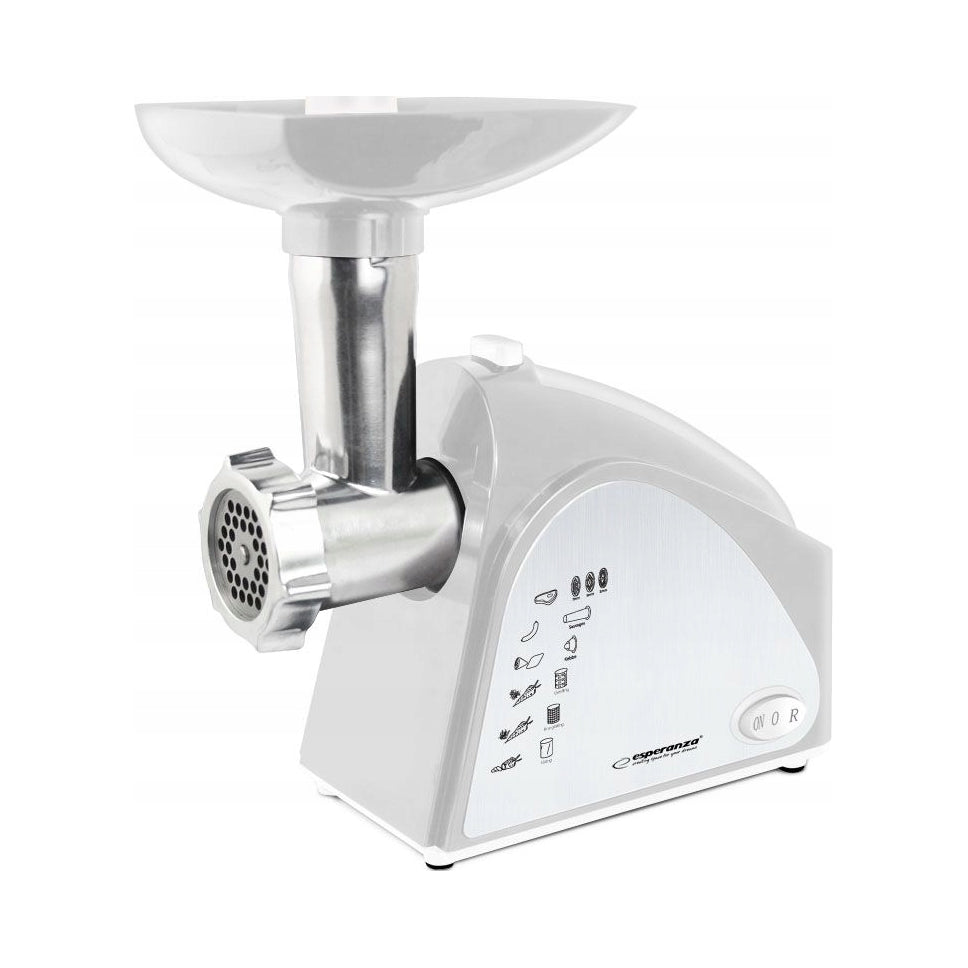 Meat grinder shredder Esperanza RISSOLE white 2200W Manufacturer code EKM034