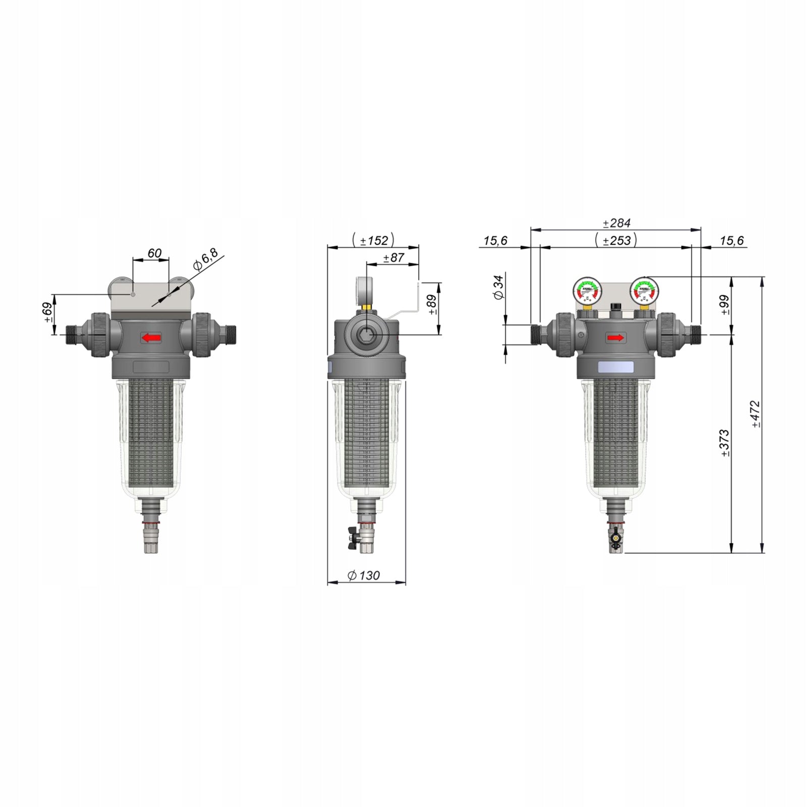 Mechanical filter Cintropur NW 280 Manufacturer code fwccnw280