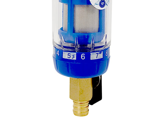 Mechanical filter H103-O2 Supreme drain valve, pressure gauge, cartridge, wrench Manufacturer code H103-O2