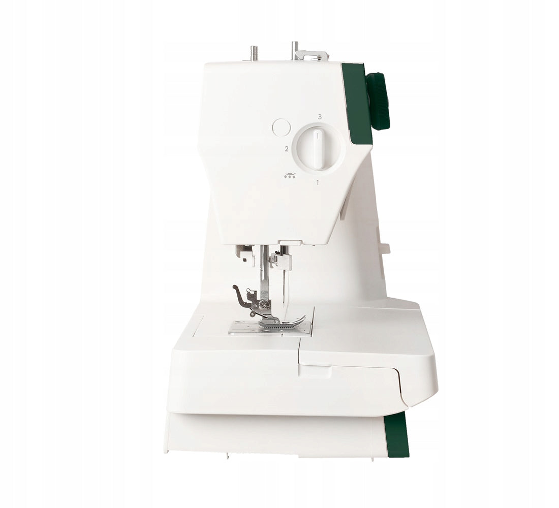 Mechanical sewing machine Janome 1522 GN green + sewing courses Brand Janome