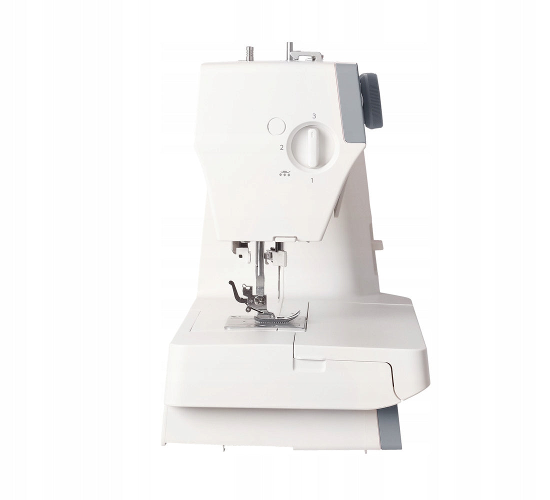 Mechanical sewing machine Janome 1522 LG light grey + sewing courses Model 1522 LG
