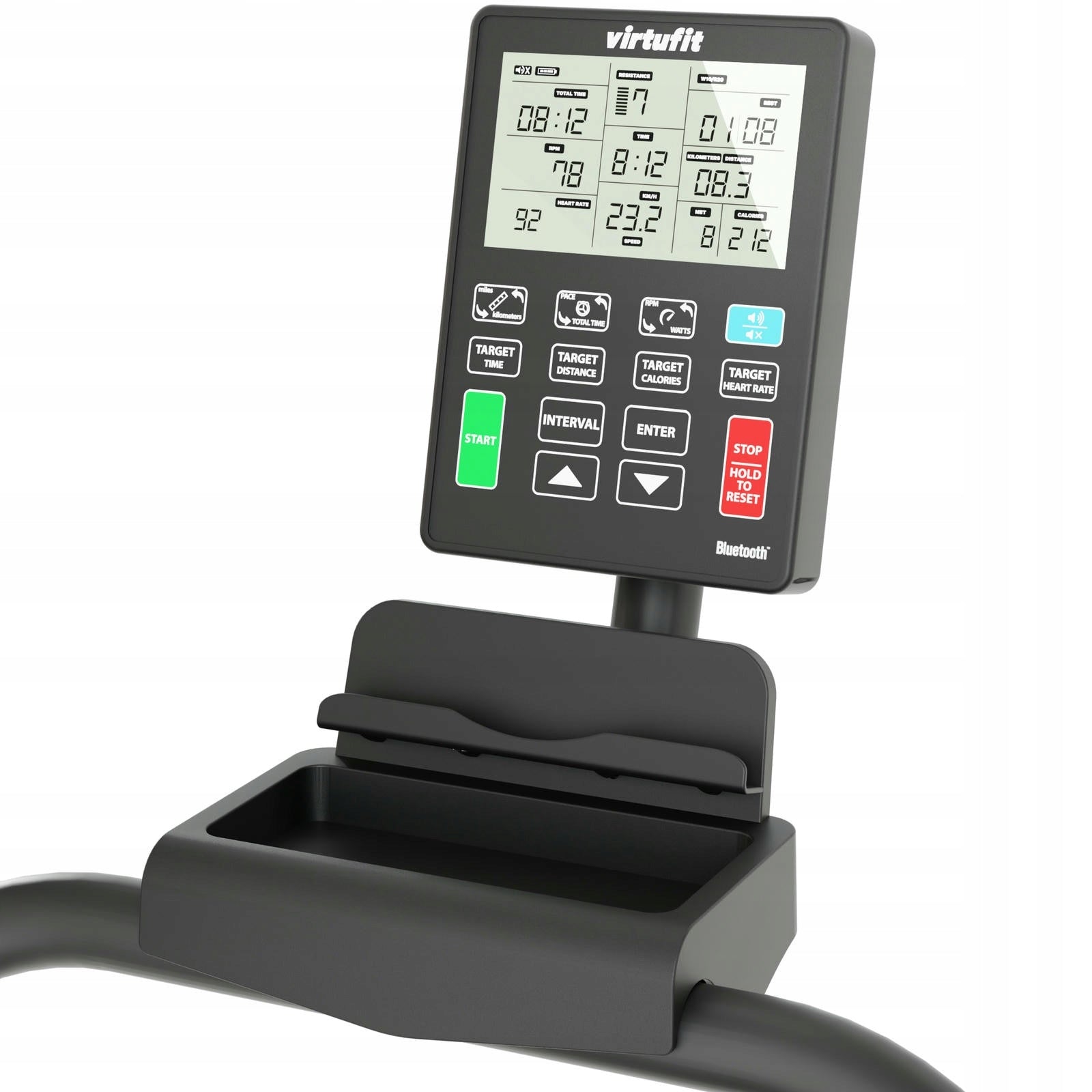 Mechanical treadmill VIRTUFIT Pro Elite HIIT curved 4 resistance levels Product weight 145 kg