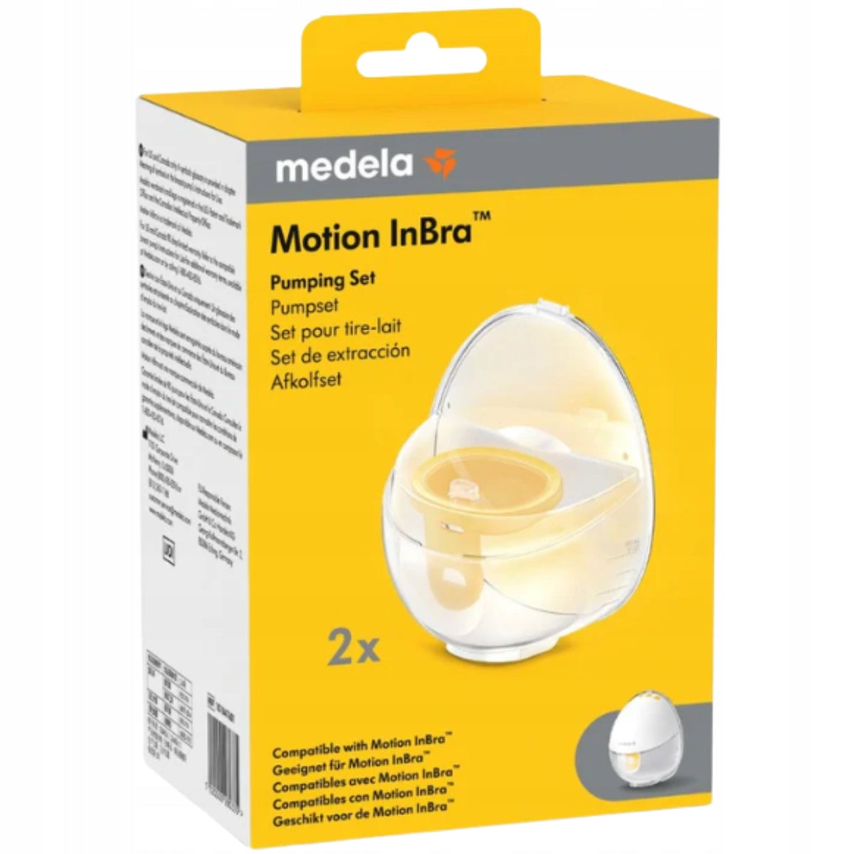 Medela Dual set for Motion InBra- Pumping set 24mm Medical device no