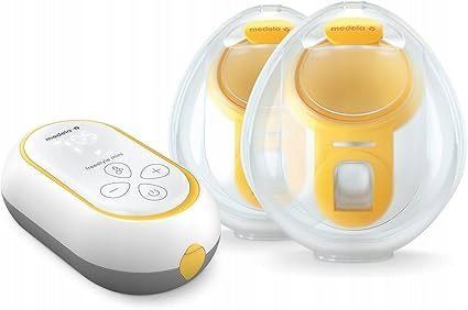 Medela Freestyle Hands-Free Electric Double Breast Pump with Battery