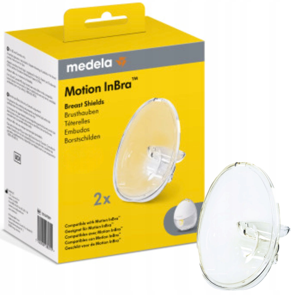 Medela Funnels for Breast Pump Motion InBra 21 mm 2 pcs.