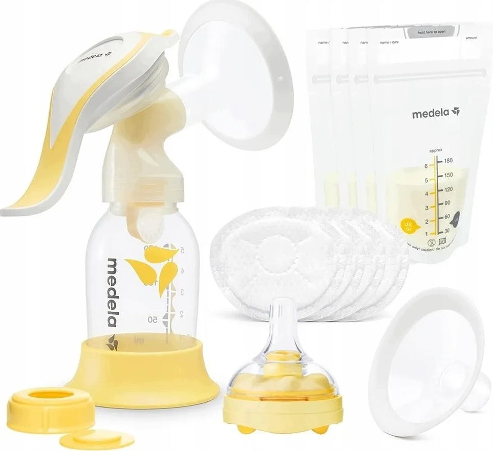 Medela Harmony Essentials Pack Handheld Breast Pump Accessory Set Bottle Medical device no