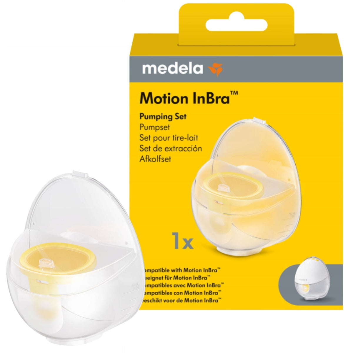 Medela Single set for Motion InBra- Pumping set 24mm