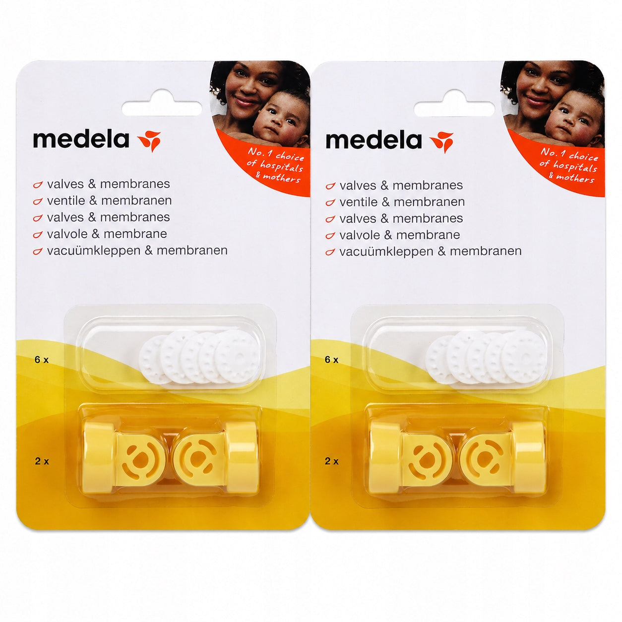 Medela breast pump spare parts kit (1 pc.) membrane Two-pack