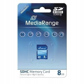 MediaRange 8GB SDHC Class 10 SD Card