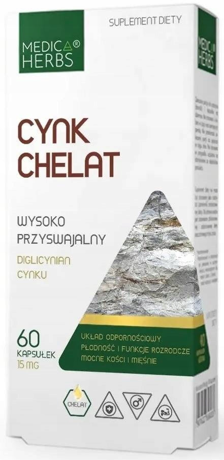 Medica | Chelated Zinc PLUS | Highly absorbable form | 100% original Brand Aliness