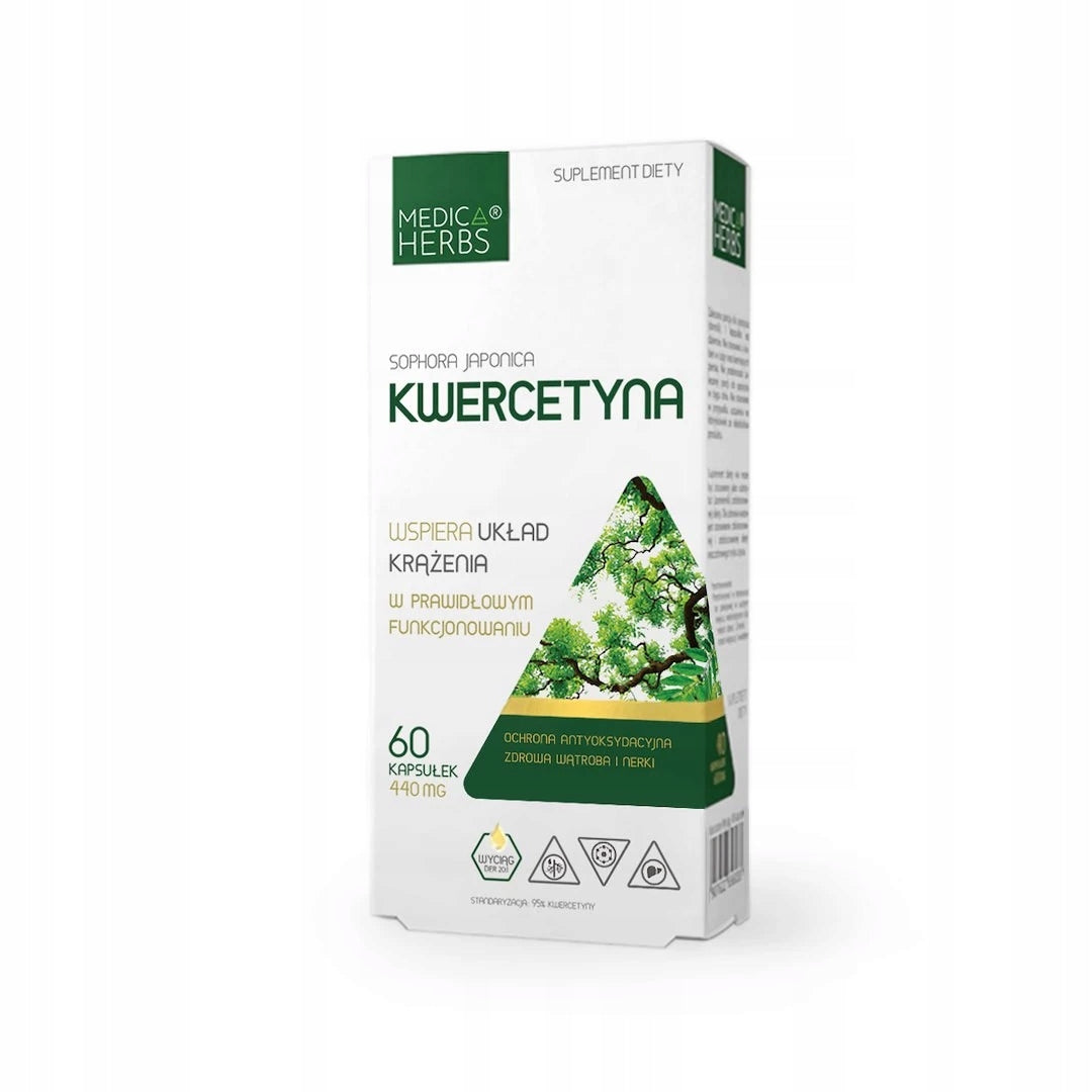 Medica Herbs Quercetin 60 capsules 95% Quercetin 60 kaps
