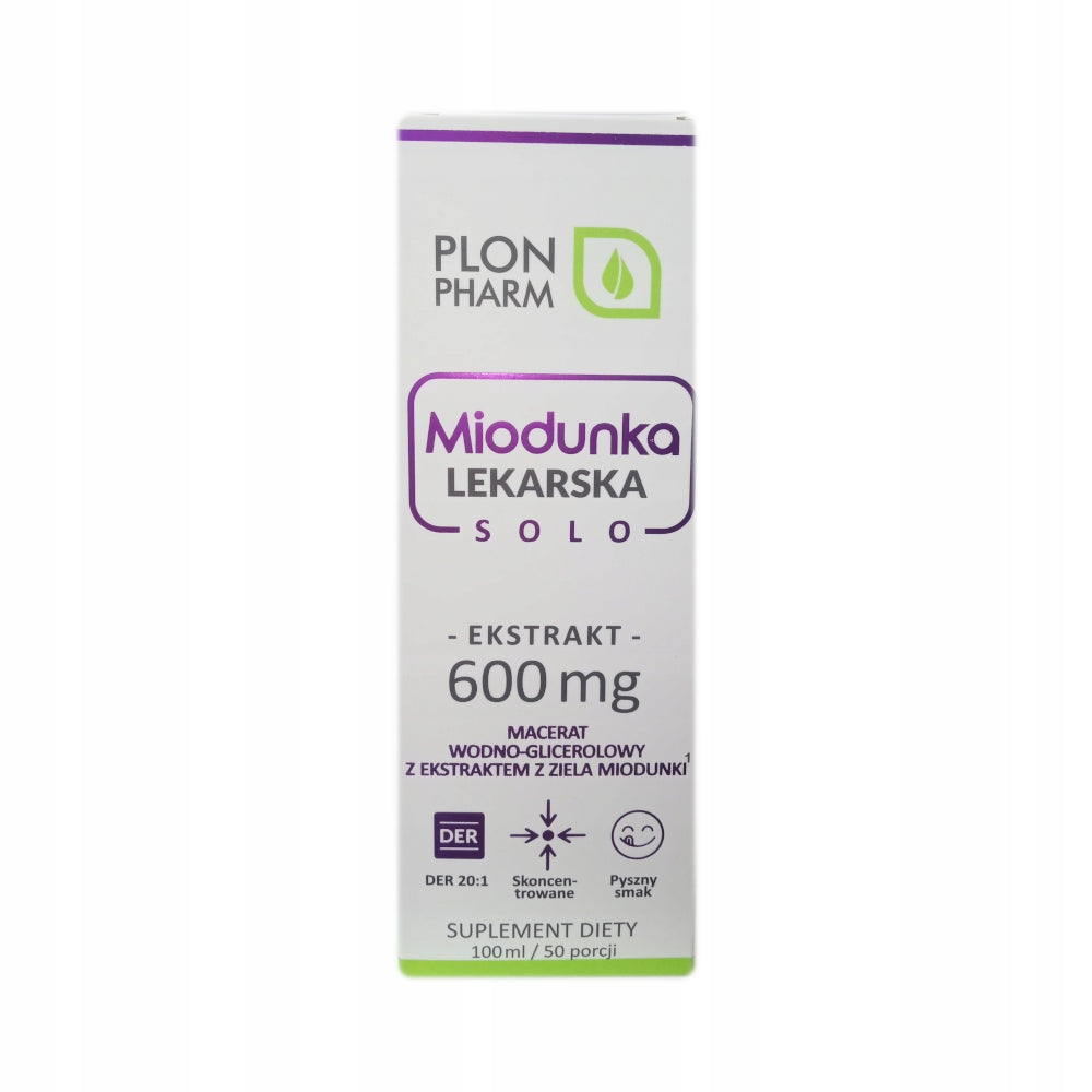 Medical Honeydew (Płucnik) 600 mg - Extract 20:1 in Drops EAN (GTIN) 5904484154271