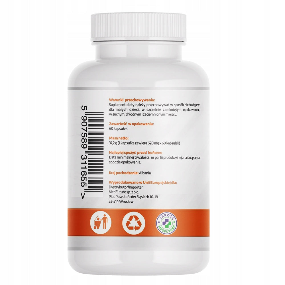 Medicinal honey Lung 500 mg - Healthy lungs, milder cough Brand MedFuture