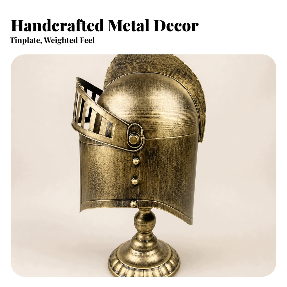 Medieval Helmet for Theatrical Prop, Collectors of Historical Replicas Packaging status original