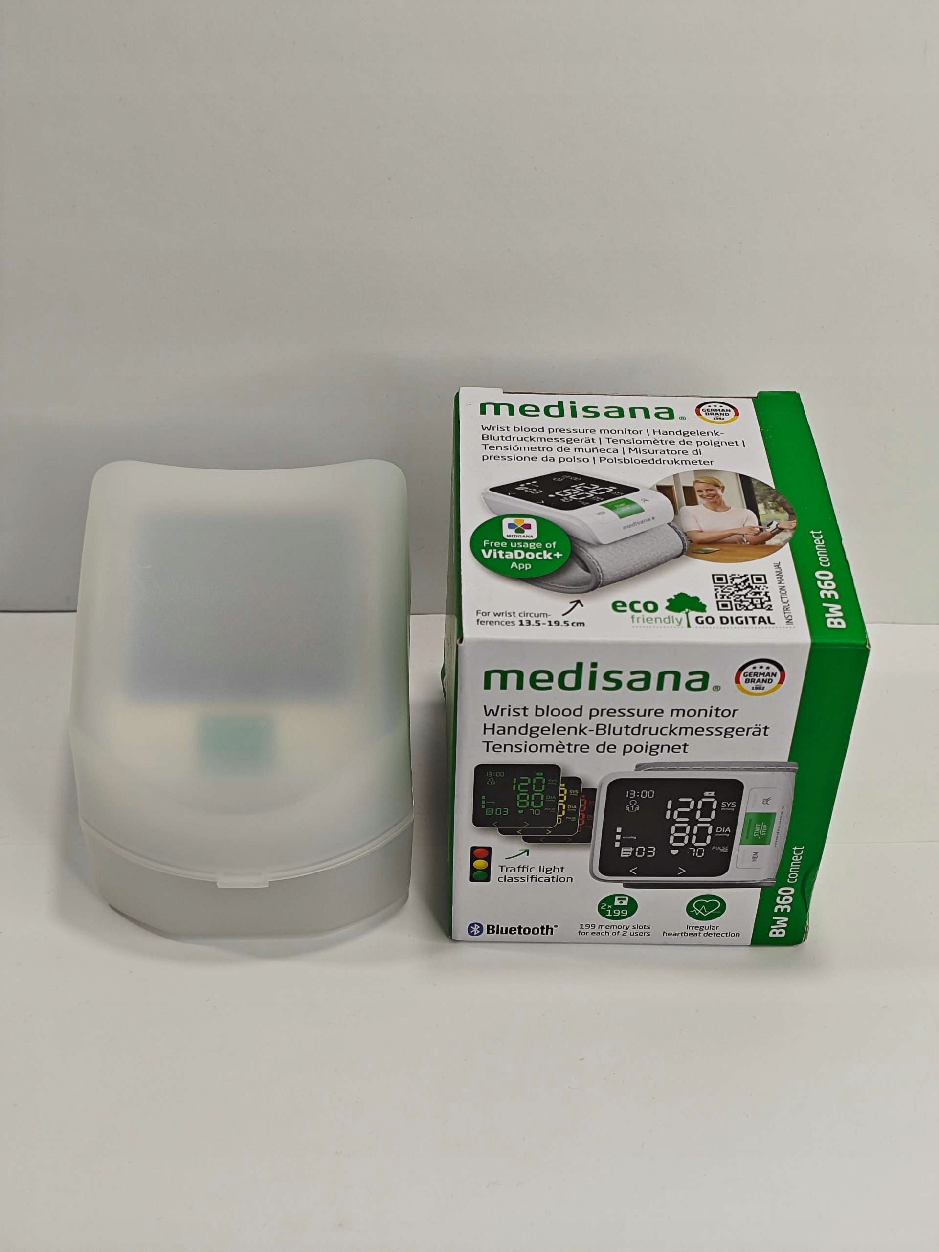 Medisana BW 360 connect wrist blood pressure monitor Medical device no