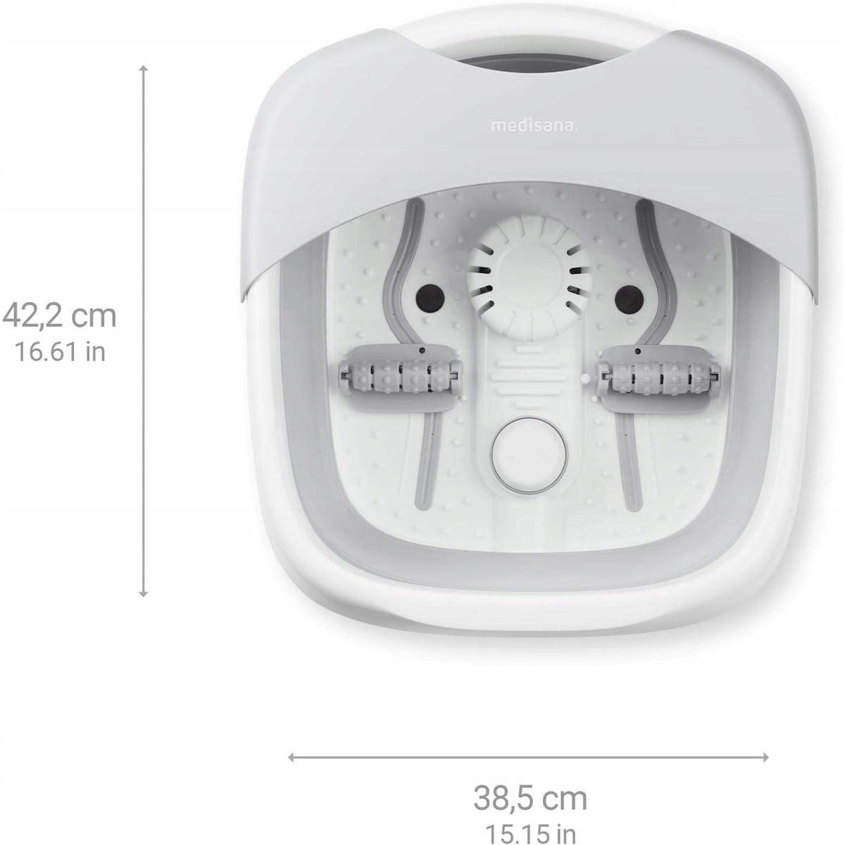 Medisana FS 886 Electric Foot Bath with Massage Heating and Bubbles Packaging status original