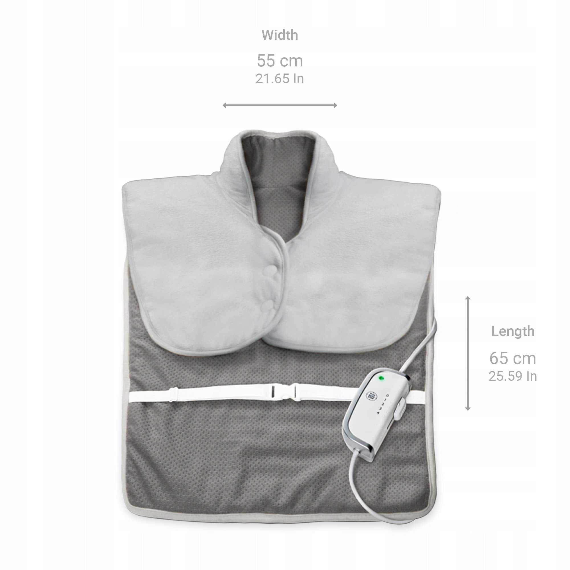 Medisana Hp 630 heating cape neck shoulders back 100W grey Medical device no