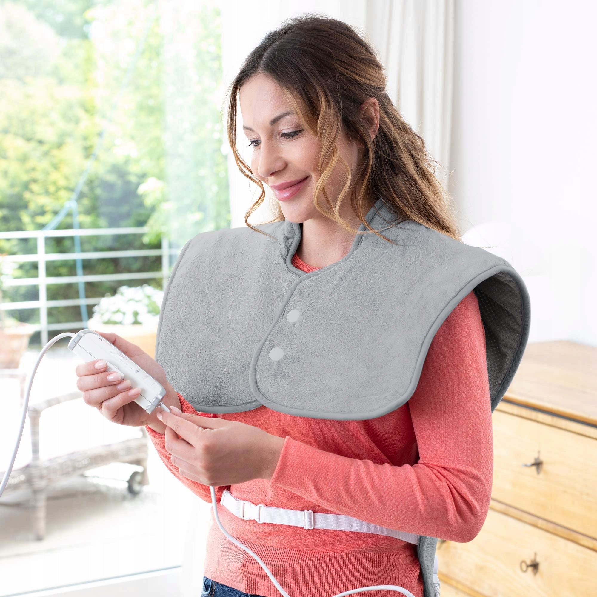 Medisana Hp 630 heating cape neck shoulders back 100W grey Medical device type accessories for a medical device or a product without an intended medical purpose