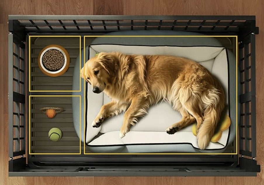 Medium Aluminum Dog Playpen with Floor 93,5x57,5x77,5 cm Kind playpen