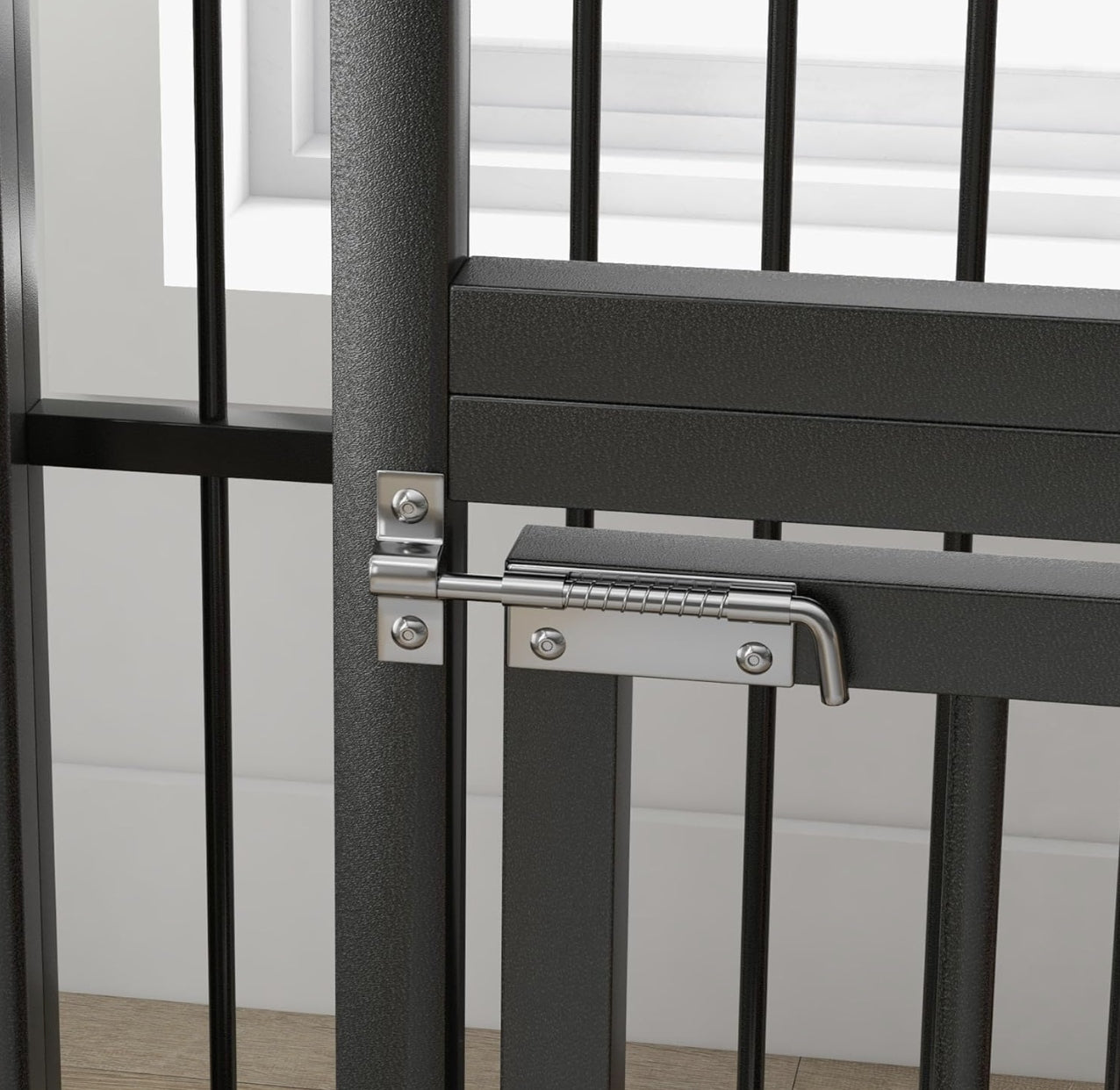Medium Aluminum Dog Playpen with Floor 93,5x57,5x77,5 cm Material of manufacture aluminum