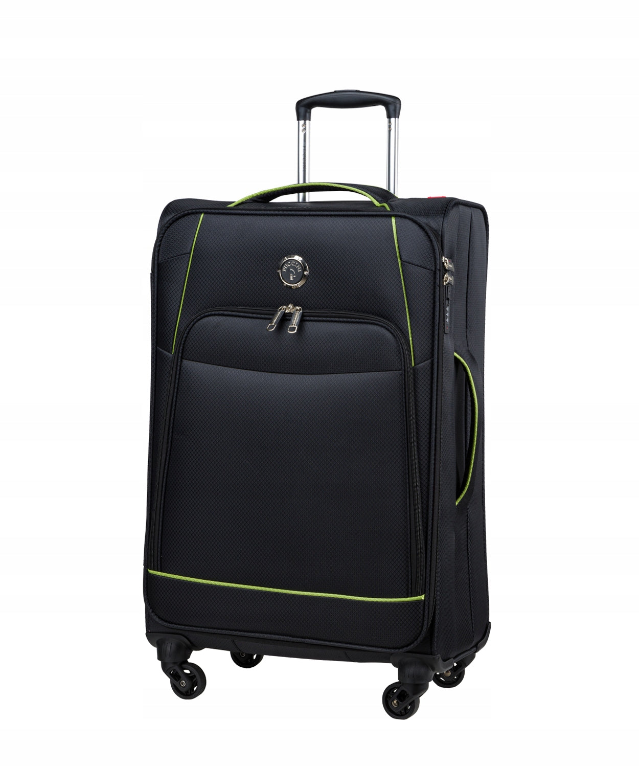 Medium Travel Material Suitcase On Wheels PUCCINI Black EM50450B 1
