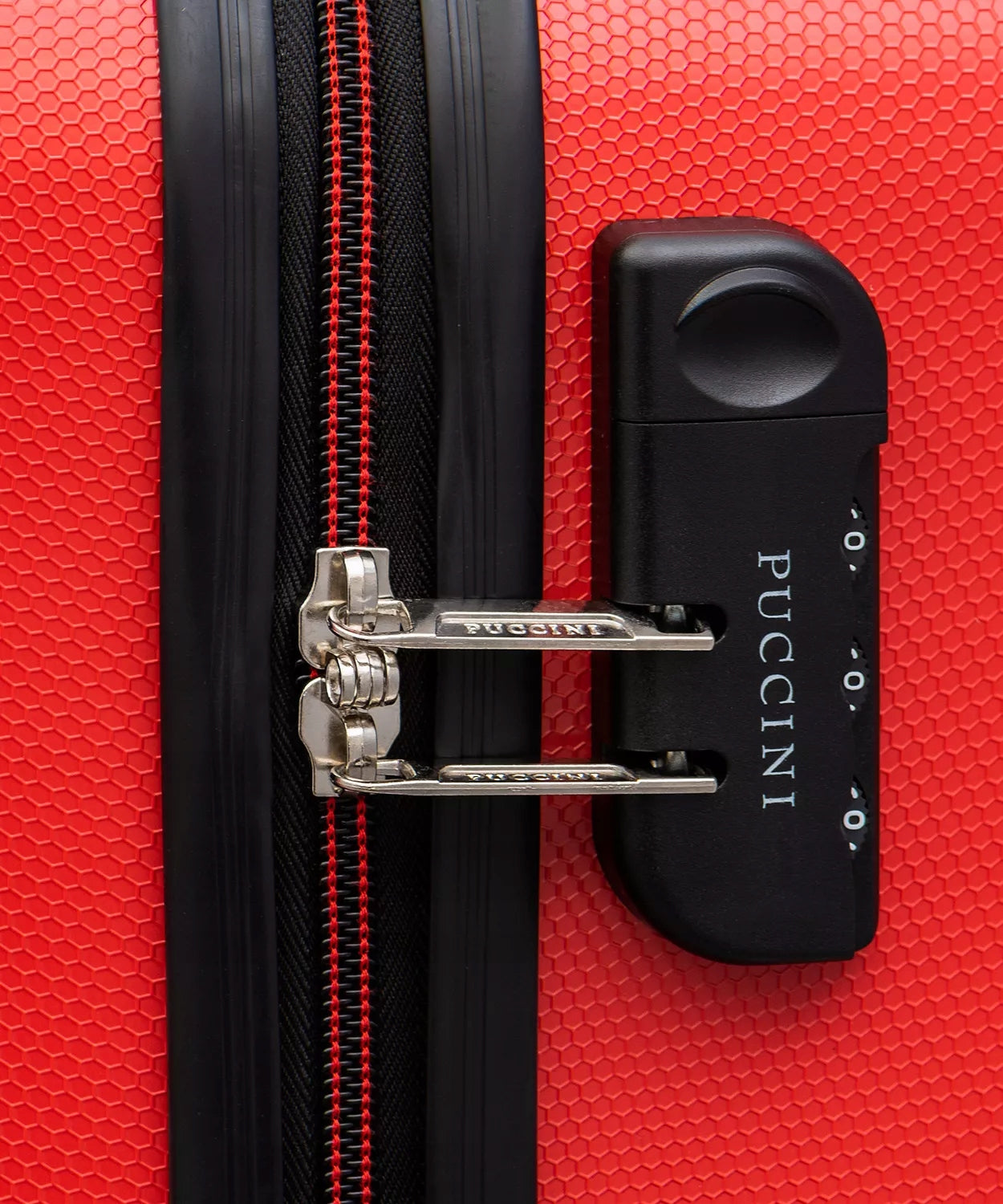 Medium Travel Suitcase Hard on Wheels ABS PUCCINI Red ABS016B 3 Color red