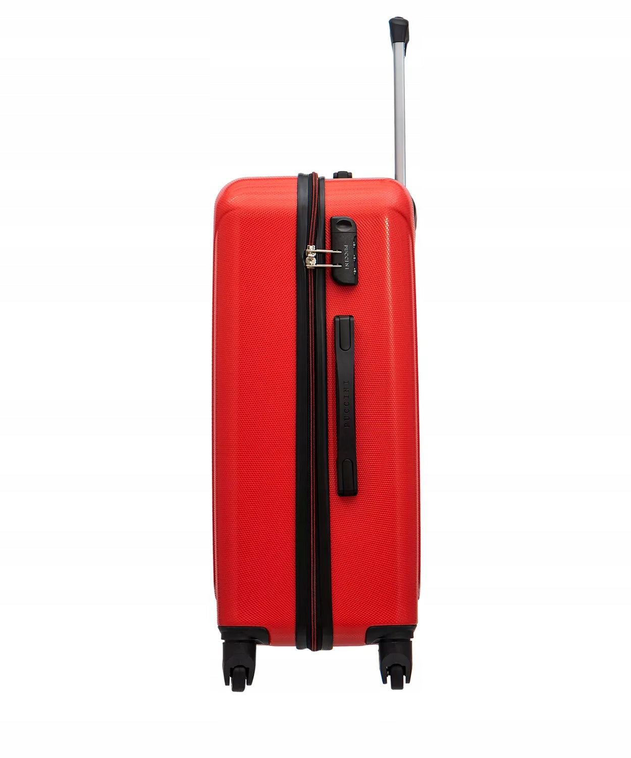 Medium Travel Suitcase Hard on Wheels ABS PUCCINI Red ABS016B 3 Manufacturer code ABS016B-3
