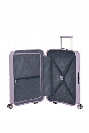 Medium suitcase American Tourister Airconic 67cm purple PP 67l TSA lock Manufacturer code 128187-A646