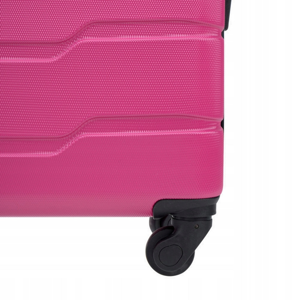 Medium suitcase PUCCINI ALICANTE ABS024B 3A Pink Gender not applicable