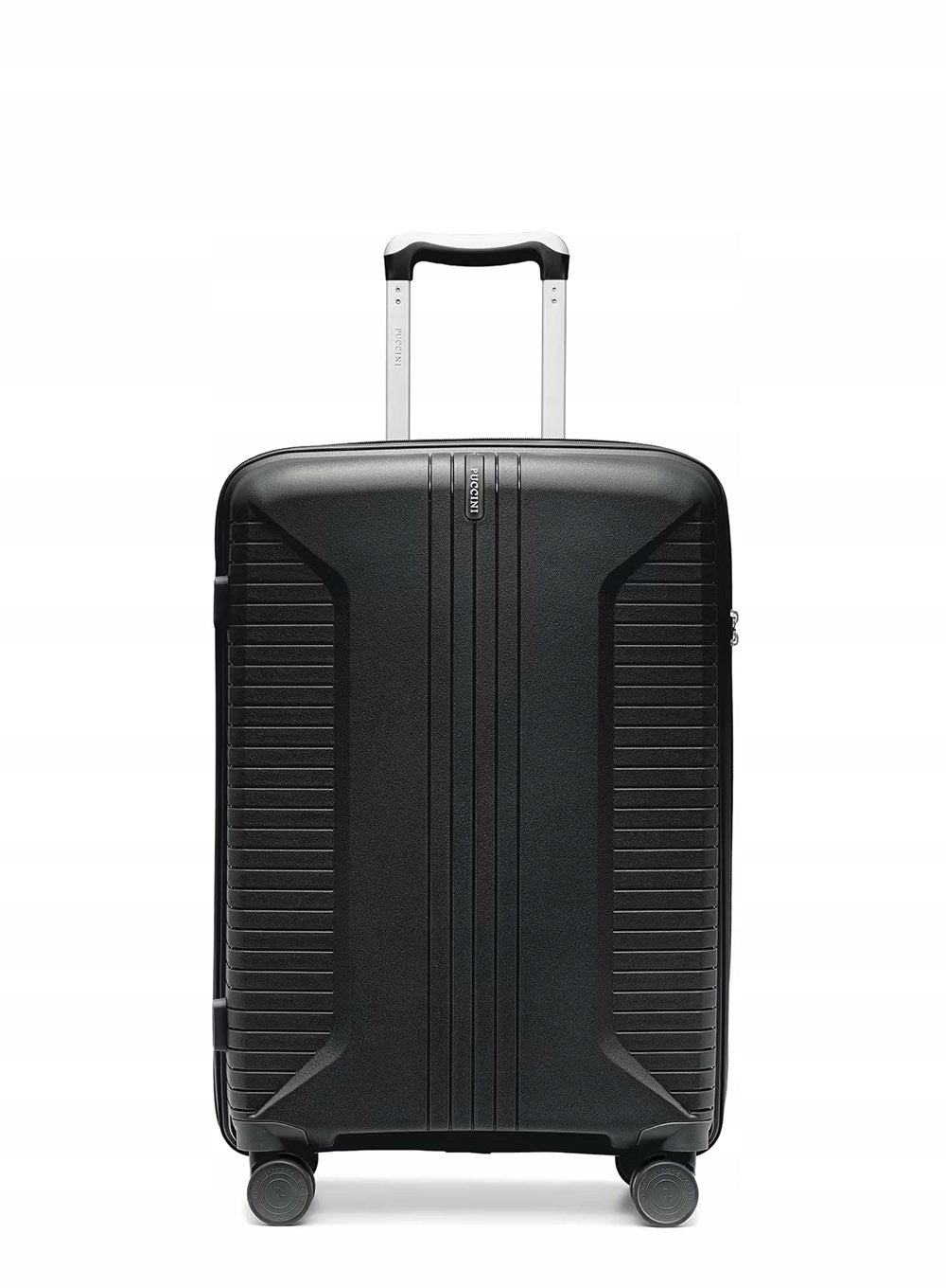 Medium suitcase Puccini Berlin 56 l - black Height 64 cm
