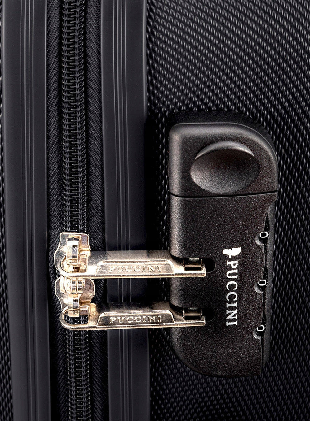 Medium suitcase Puccini Paris - black Model ABS03B 1