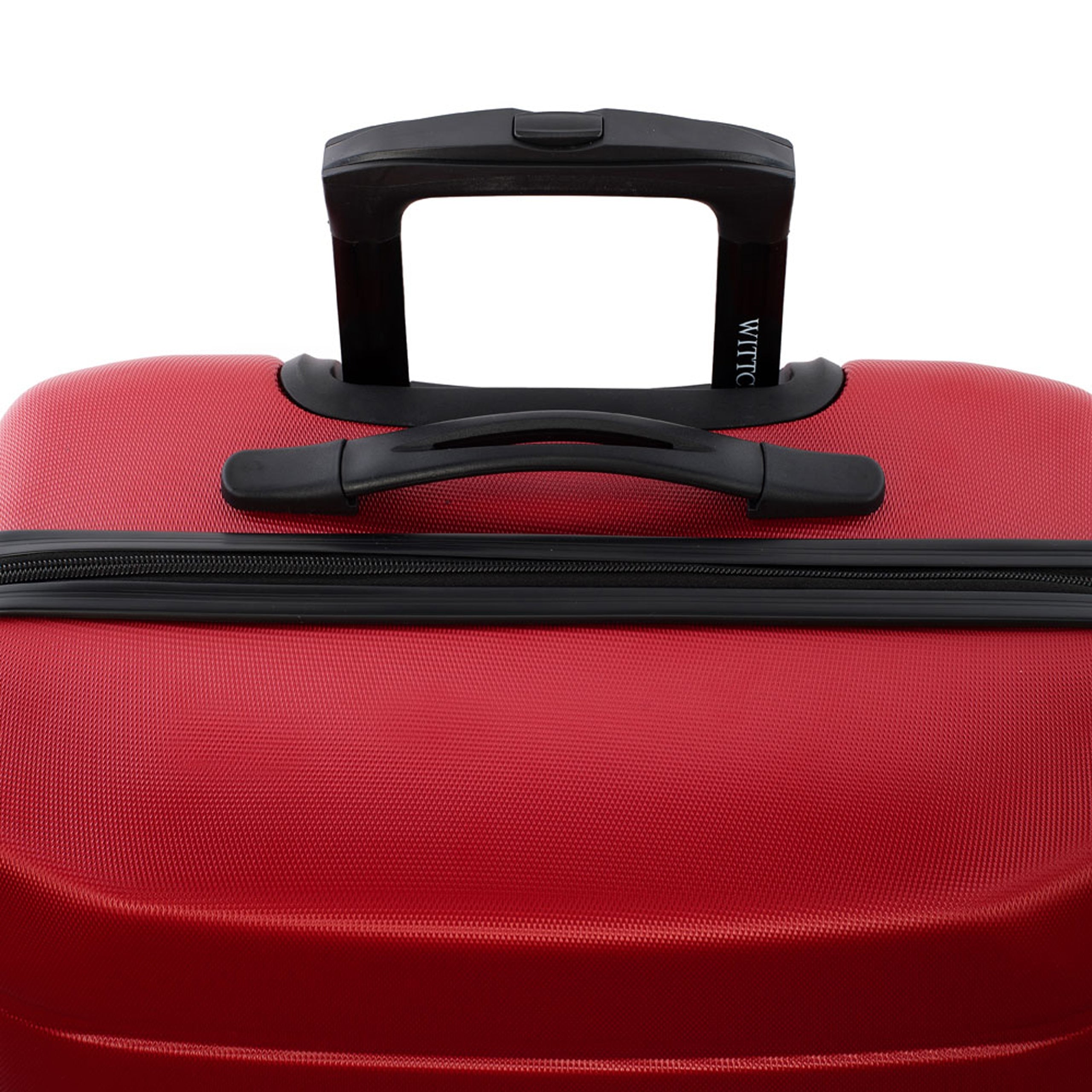 Medium suitcase WITTCHEN Globe Line 56-3A-652-35 red Kind hard