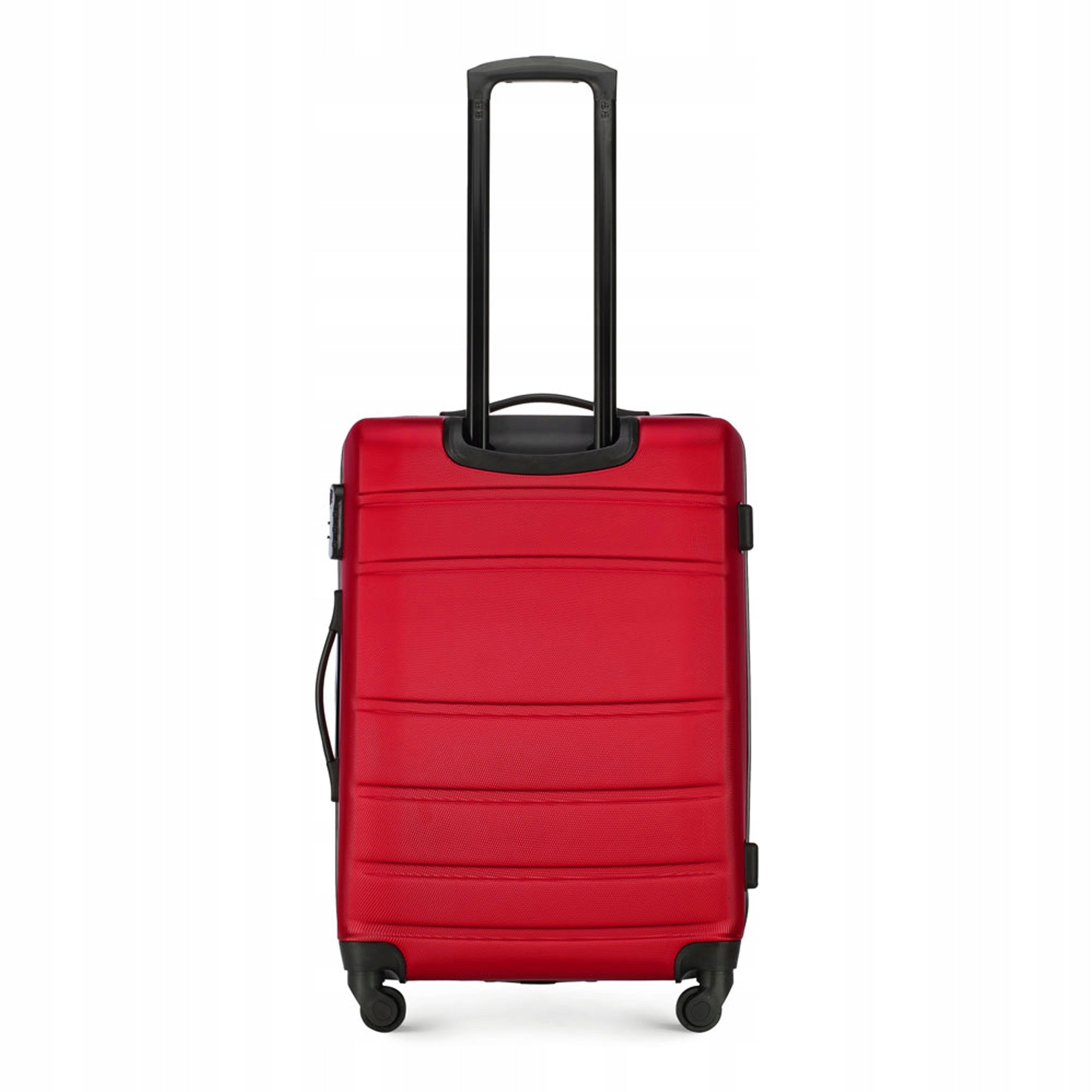 Medium suitcase WITTCHEN Globe Line 56-3A-652-35 red Model 56-3a-652-Z