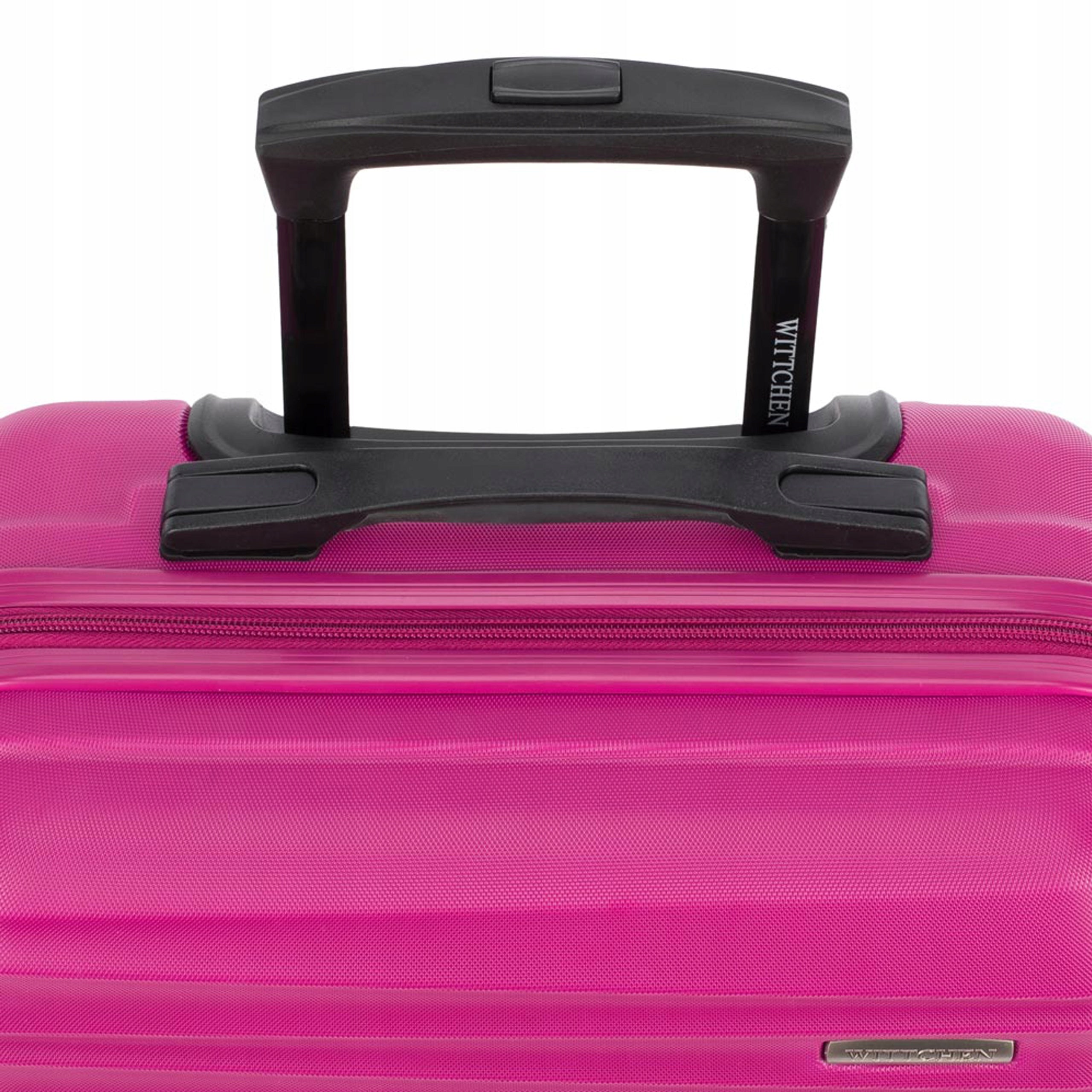 Medium suitcase WITTCHEN Groove Line 56-3A-312-34 pink Brand WITTCHEN