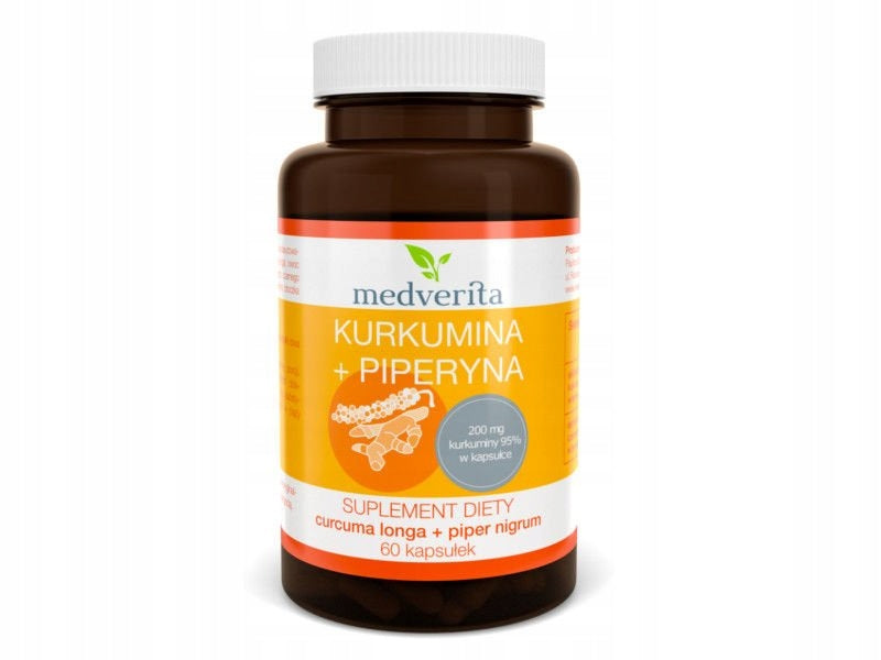 Medverita Curcumin Piperine 60 K